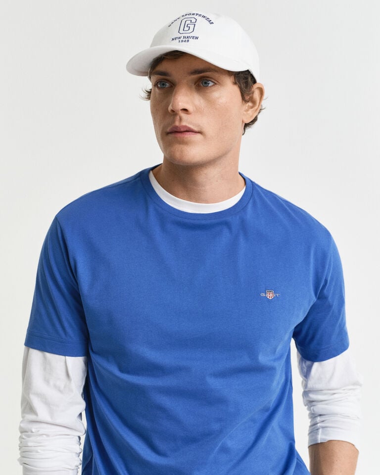 Gant Camiseta Regular Fit Shield Última moda