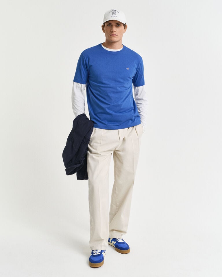 Gant Camiseta Regular Fit Shield Última moda