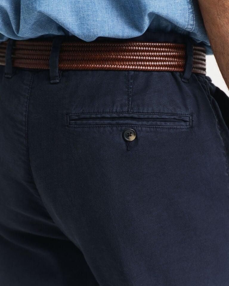 Gant Pantalones chinos Slim Fit de algodón y lino Devoluciones gratuitas