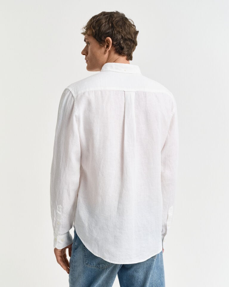 Gant Camisa Regular Fit de lino Outlet online