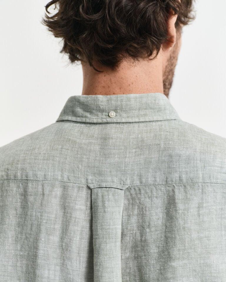 Gant Camisa Regular Fit de lino Gran oferta