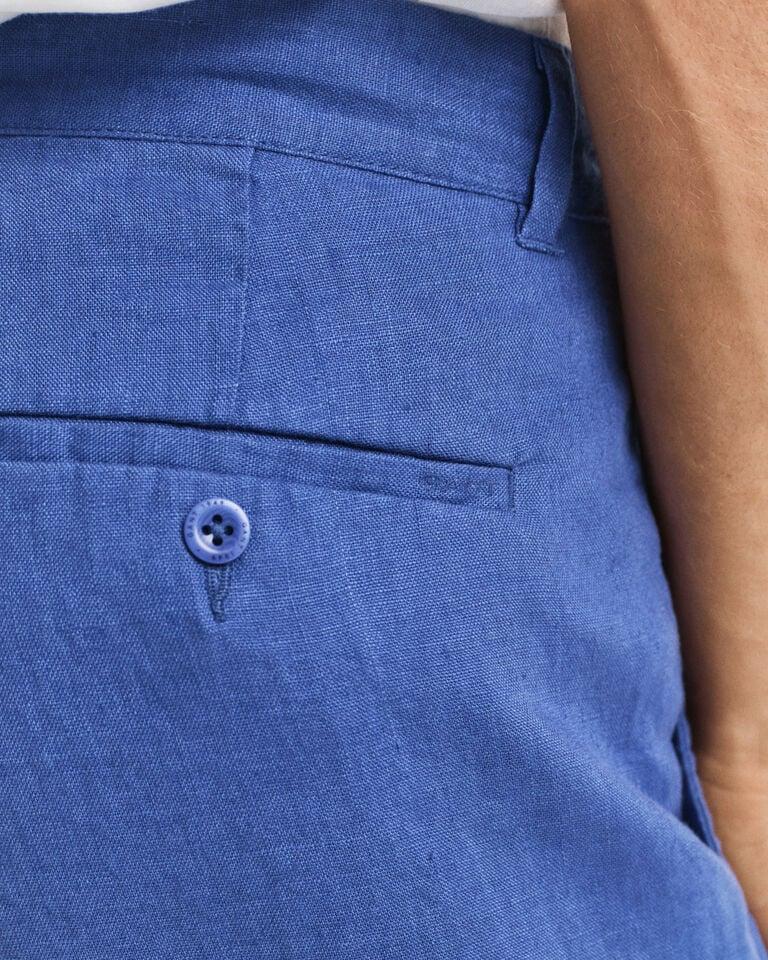 Gant Pantalones Relaxed Fit de lino con cordón ajustable Liquidación