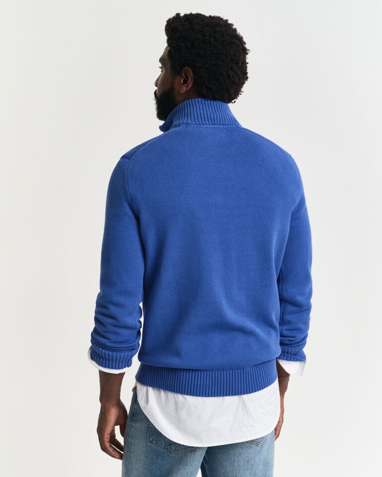 Gant Jersey de algodón con media cremallera Casual Rebajas top
