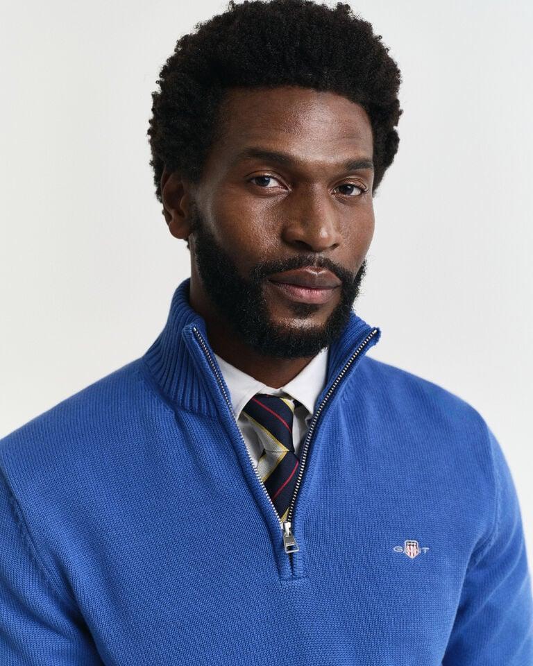 Gant Jersey de algodón con media cremallera Casual Rebajas top