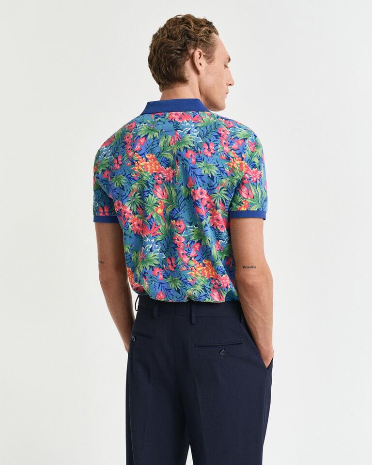 Gant Polo con estampado tropical multicolor ÚLTIMAS EDICIONES