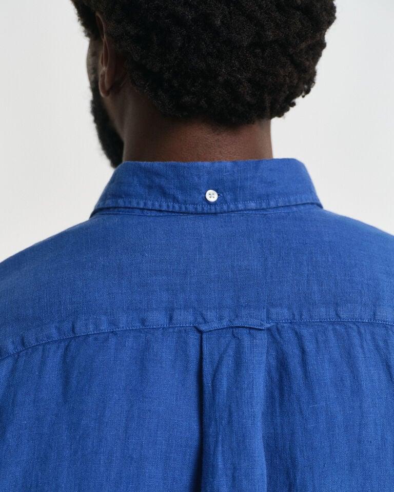 Gant Camisa Regular Fit de lino teñido en prenda Liquidación