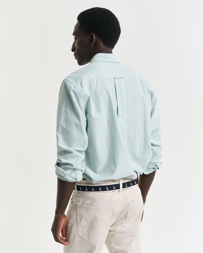 Gant Camisa Oxford clásica Regular Fit de rayas finas Libre de impuestos