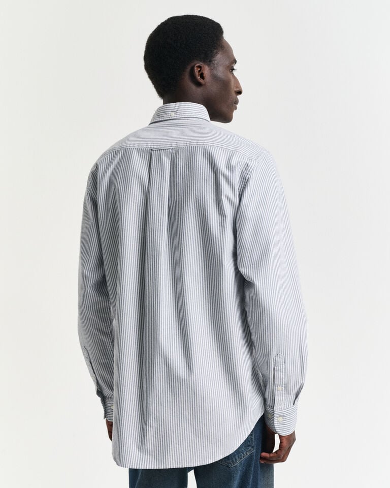 Gant Camisa Oxford clásica Regular Fit de rayas finas Rebajas de fin de temporada