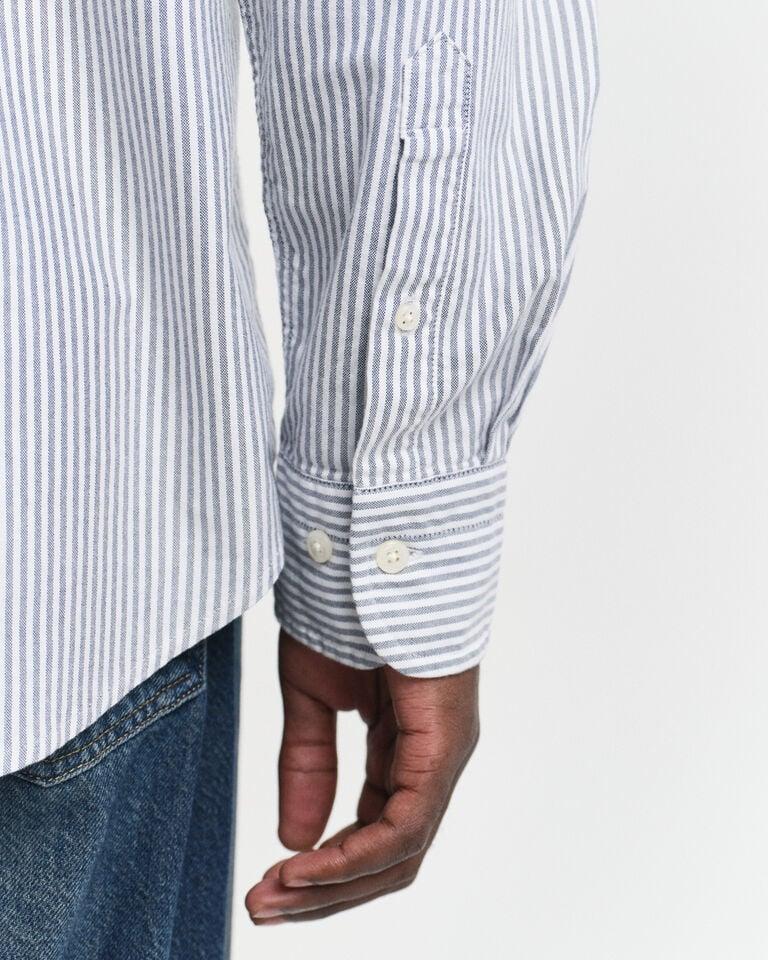 Gant Camisa Oxford clásica Regular Fit de rayas finas Rebajas de fin de temporada