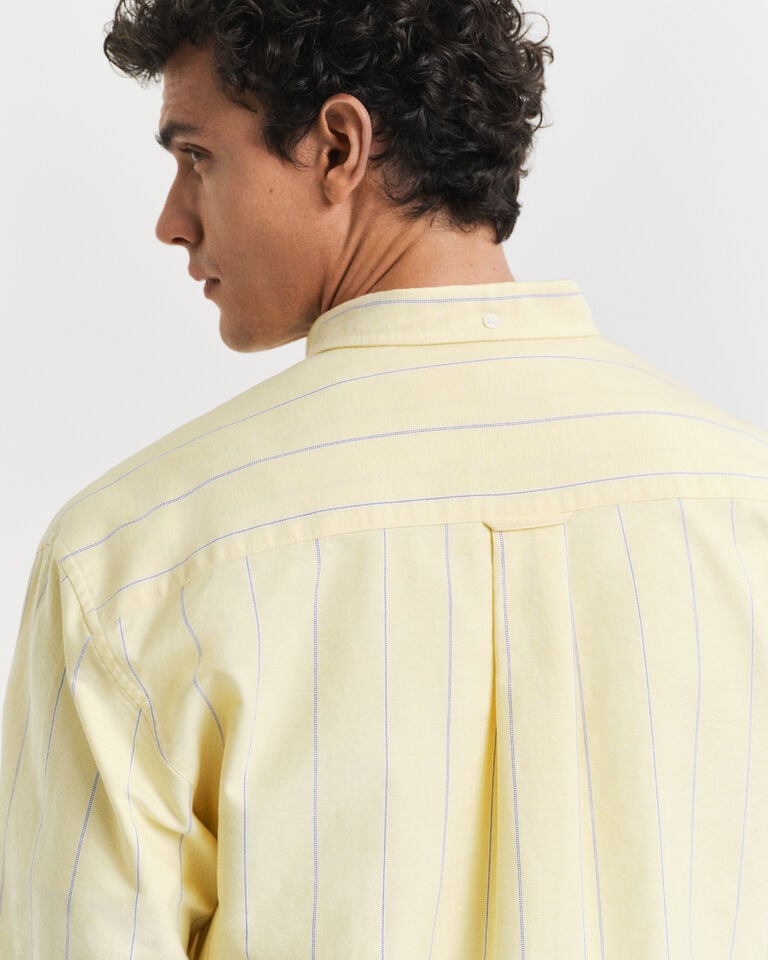 Gant Camisa Oxford Relaxed Fit Heritage a rayas 2025