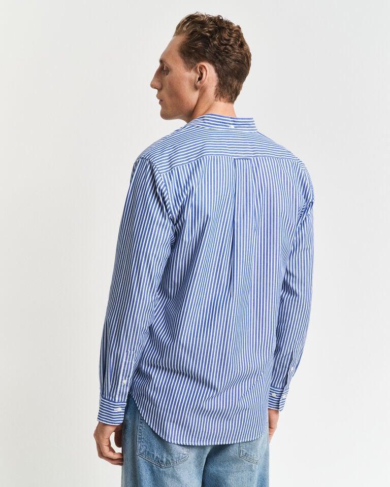 Gant Camisa de popelina clásica de rayas Regular Fit Outlet online