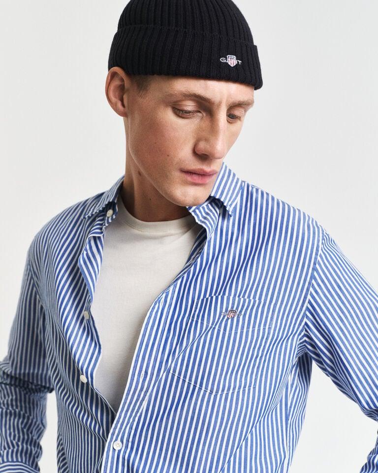Gant Camisa de popelina clásica de rayas Regular Fit Outlet online