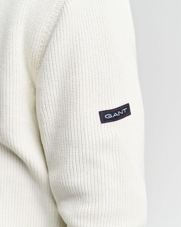 Gant Jersey con media cremallera de algodón acanalado Rebajas top