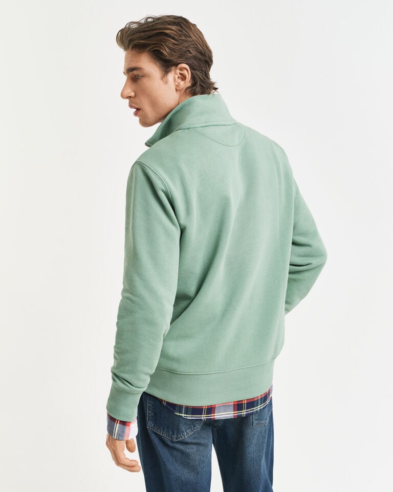 Gant Sudadera Shield con media cremallera Oferta especial