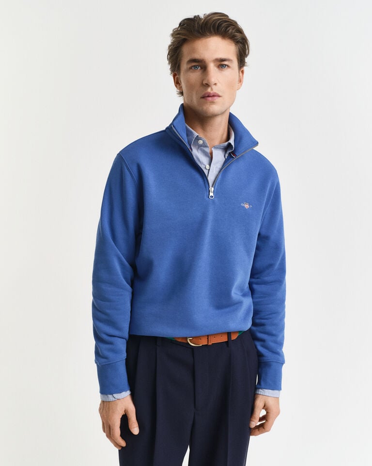 Gant Sudadera Shield con media cremallera
