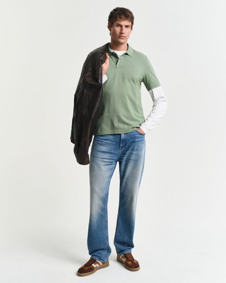 Gant Polo de piqué Regular Fit Shield Últimos 3 días