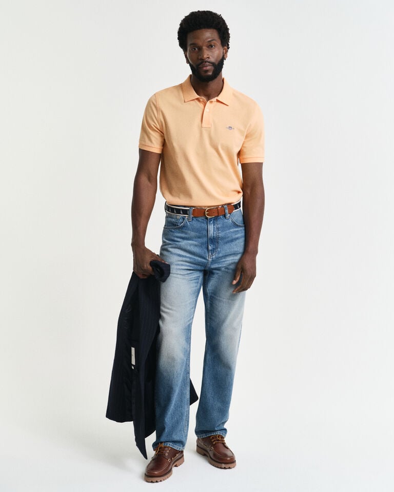 Gant Polo de piqué Regular Fit Shield Último día