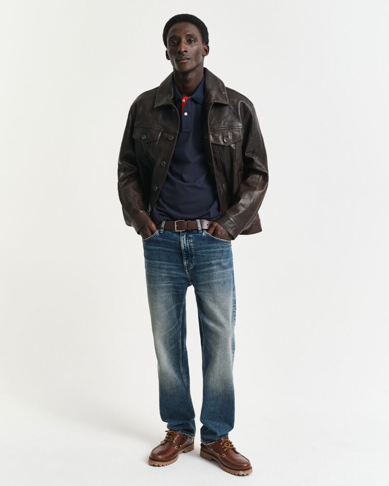 Gant Polo de piqué en contraste Oferta especial de fábrica