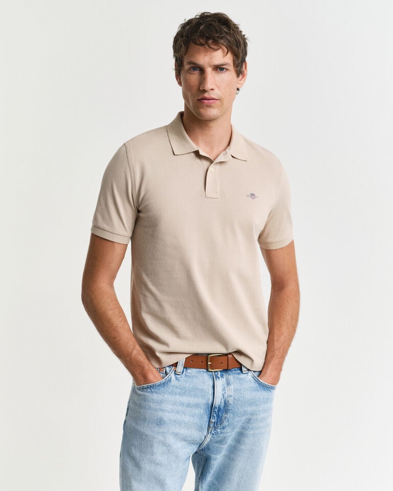 Gant Polo de piqué Regular Fit Shield