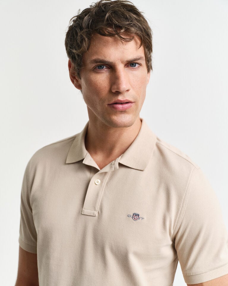 Gant Polo de piqué Regular Fit Shield Promoción trimestral