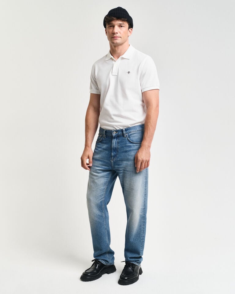 Gant Polo de piqué Regular Fit Shield Solo queda un día