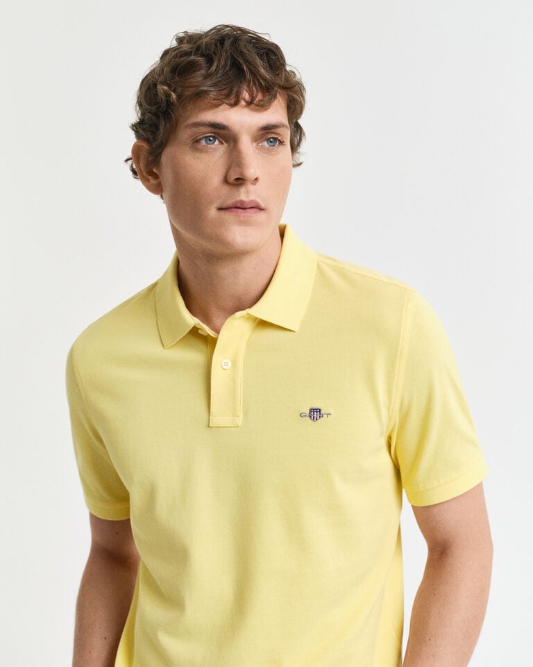 Gant Polo de piqué Regular Fit Shield Grandes descuentos