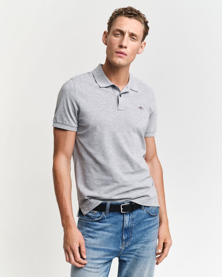 Gant Polo de piqué Regular Fit Shield