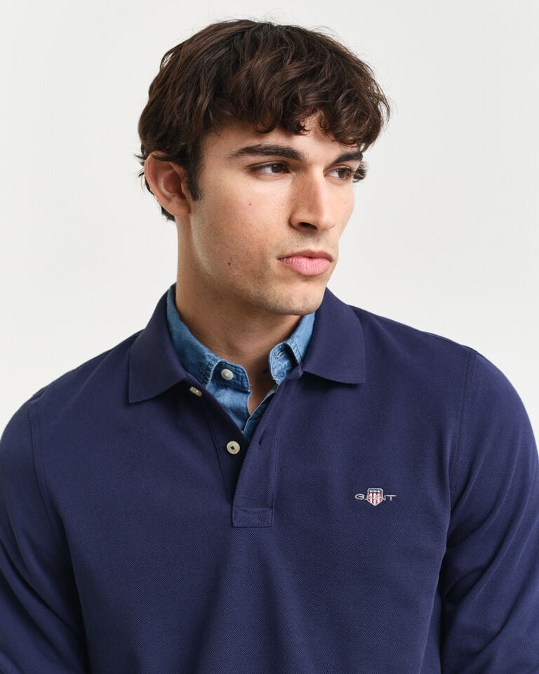 Gant Rugger de piqué Shield Descuento por venta flash