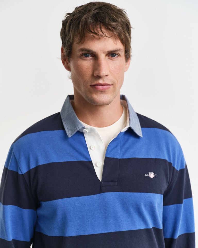 Gant Heavy Rugger de cambray a rayas Grandes ahorros