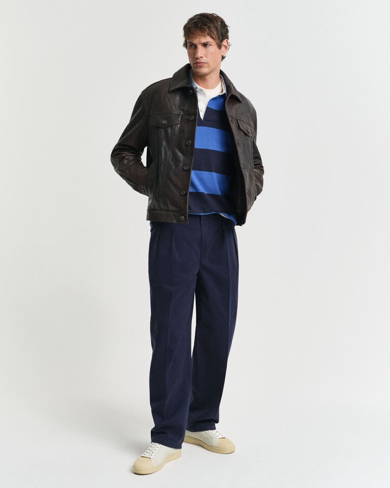 Gant Heavy Rugger de cambray a rayas Grandes ahorros