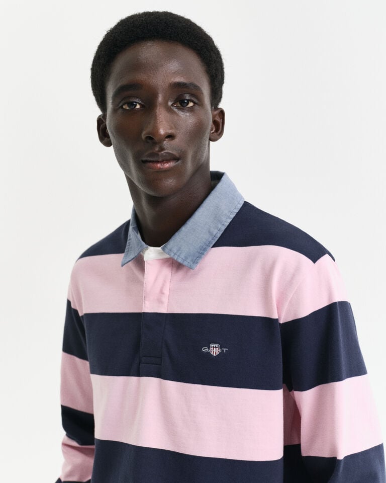 Gant Heavy Rugger de cambray a rayas Rebajas de fin de temporada