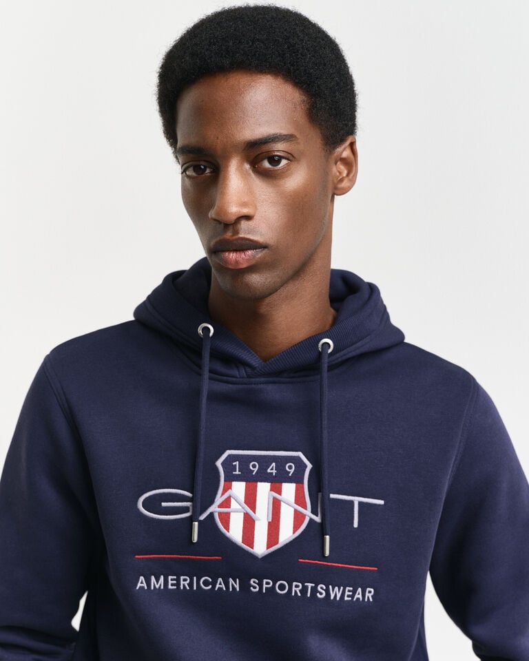 Gant Sudadera con capucha Archive Shield Ventas relámpago