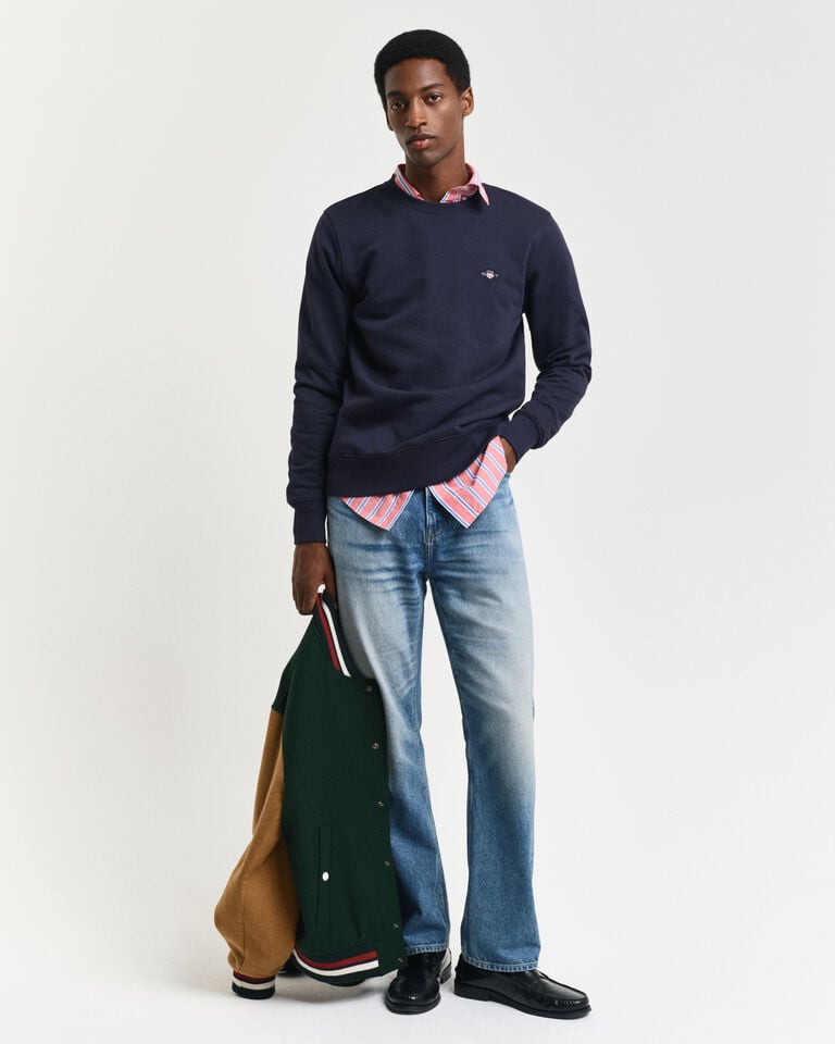 Gant Sudadera Shield de cuello redondo Mejor oferta