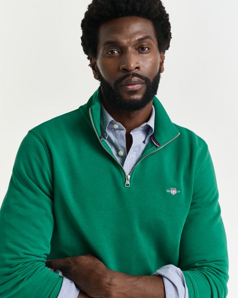 Gant Sudadera Shield con media cremallera Rebajas top