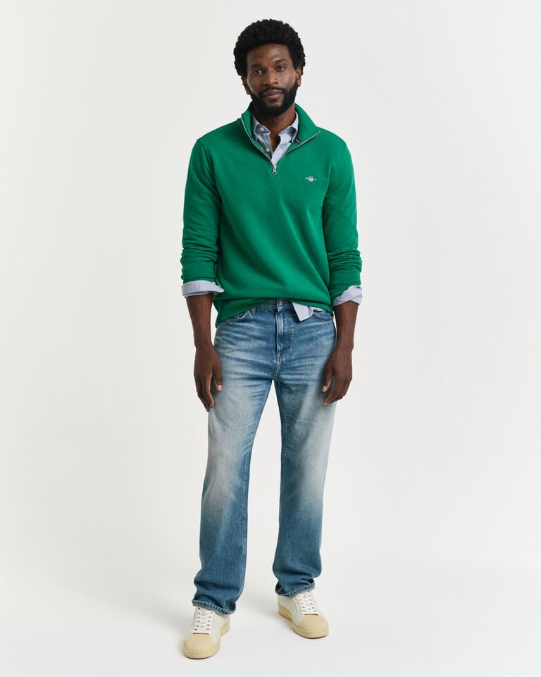Gant Sudadera Shield con media cremallera Rebajas top