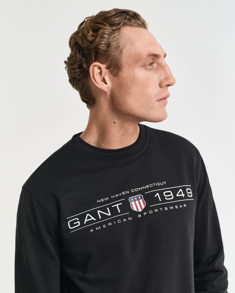 Gant Sudadera de cuello redondo Graphic Envío gratis
