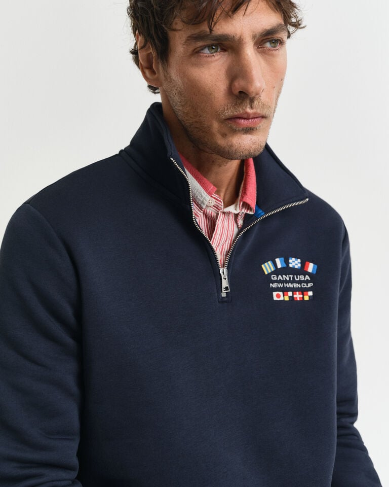 Gant Sudadera con media cremallera Graphic Envío gratis