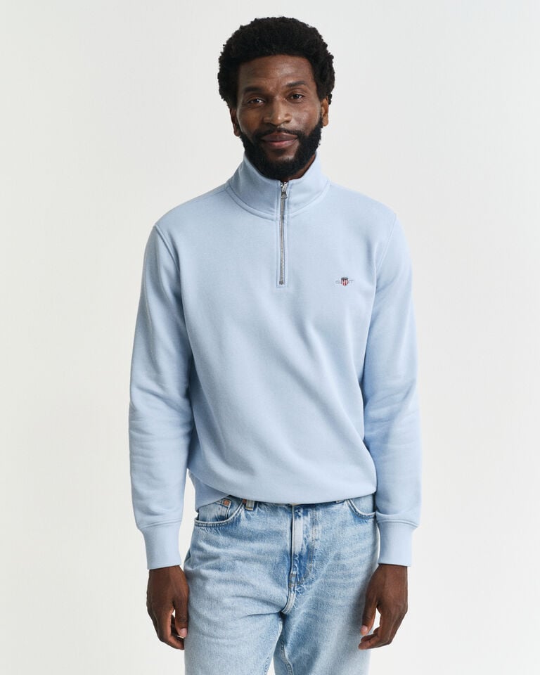 Gant Sudadera Shield con media cremallera