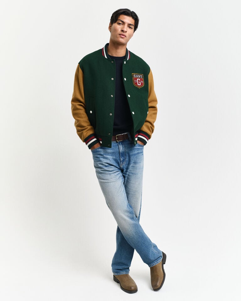 Gant Jersey clásico de algodón con cuello redondo Envío internacional gratuito