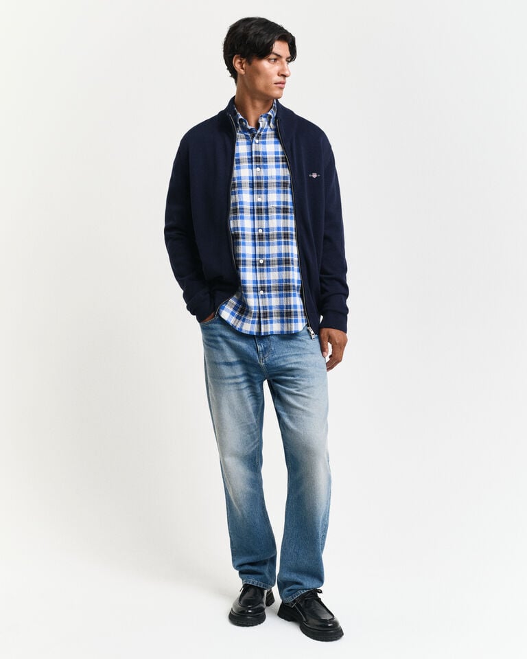 Gant Cárdigan con cremallera Casual Cotton Oferta exclusiva