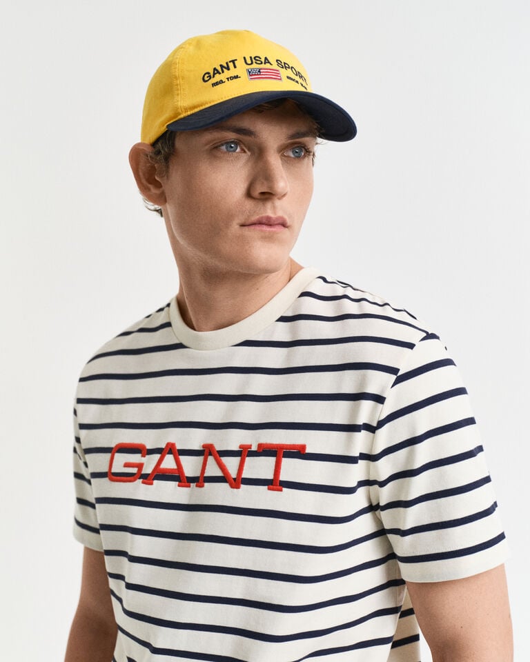 Gant Camiseta con estampado gráfico de rayas Solo queda un día