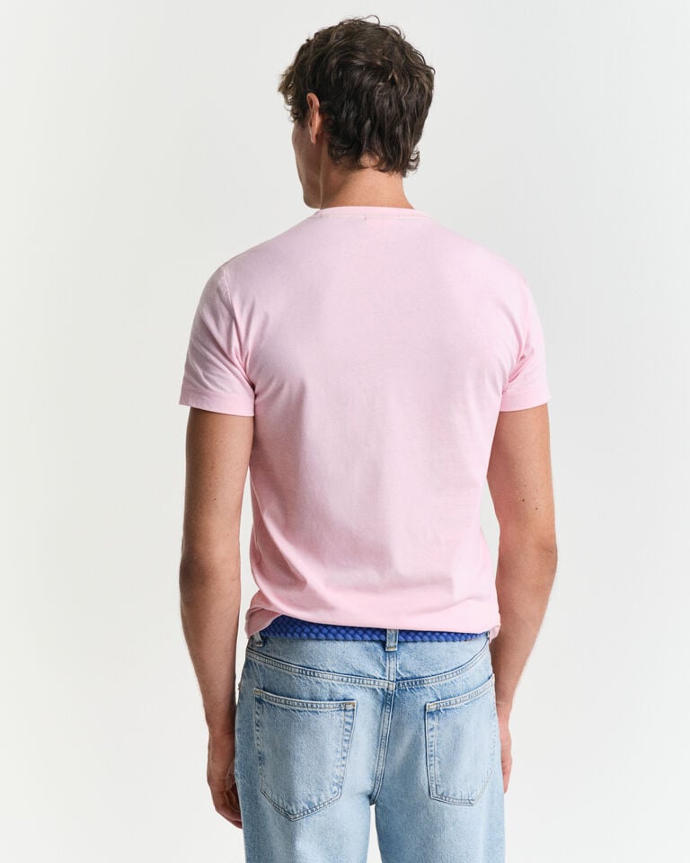 Gant Camiseta Logo en contraste Superdescuento