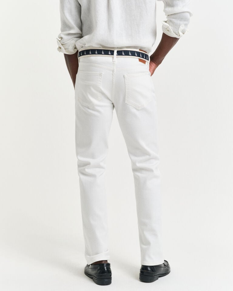 Gant Vaqueros Regular Fit blancos Grandes ahorros