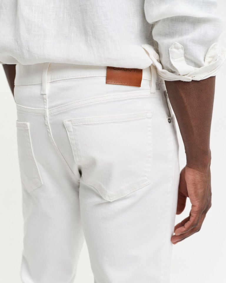 Gant Vaqueros Regular Fit blancos Grandes ahorros