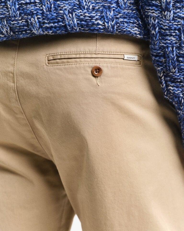 Gant Pantalones chinos Regular Fit de sarga Rebajas