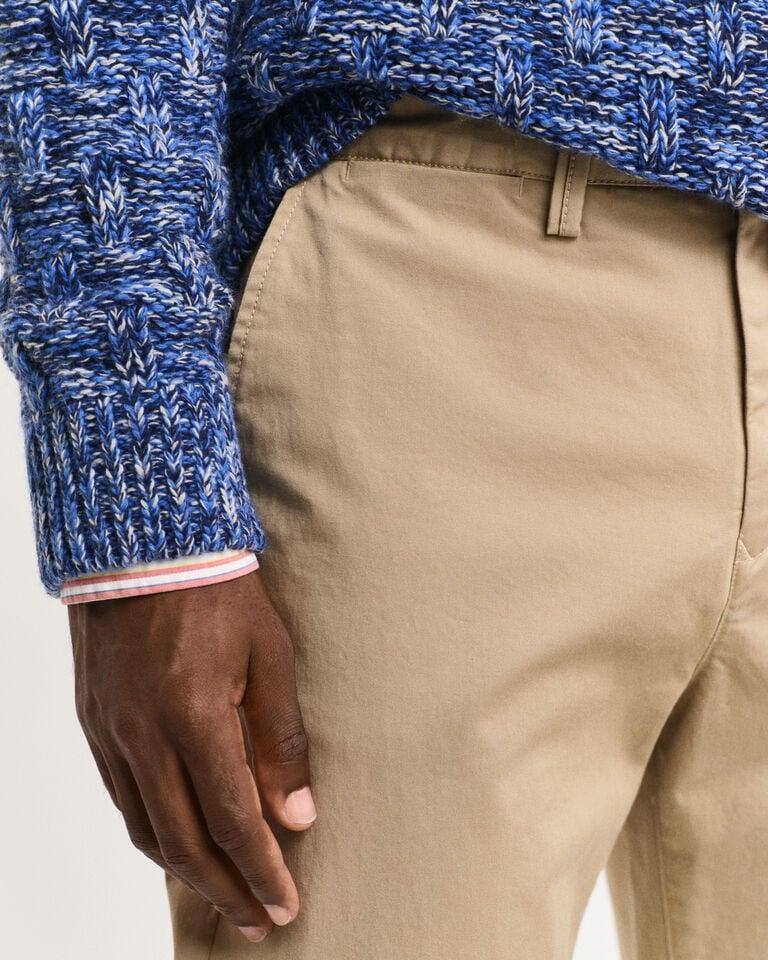 Gant Pantalones chinos Regular Fit de sarga Rebajas