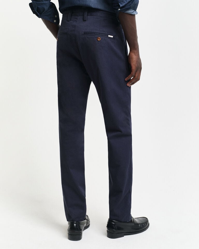 Gant Pantalones chinos Slim Fit de sarga Venta caliente