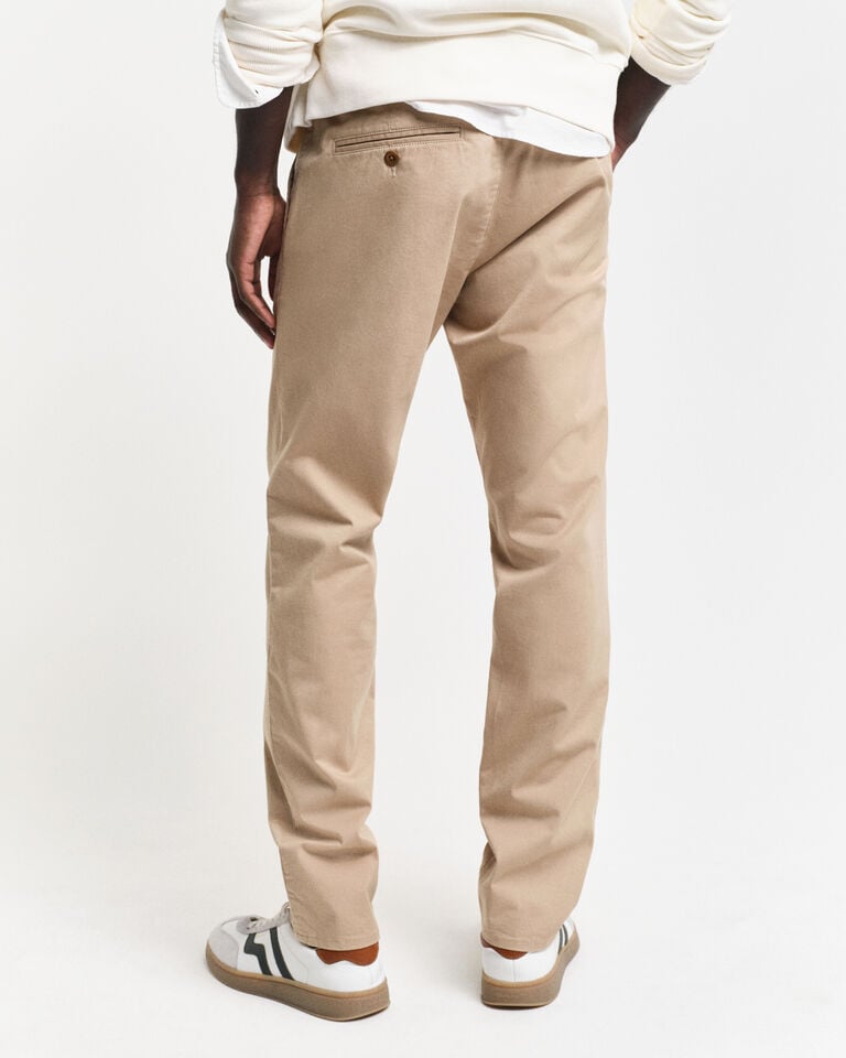 Gant Pantalones chinos Slim Fit de sarga Liquidación
