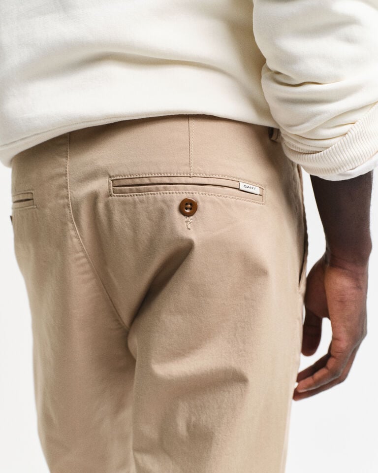 Gant Pantalones chinos Slim Fit de sarga Liquidación