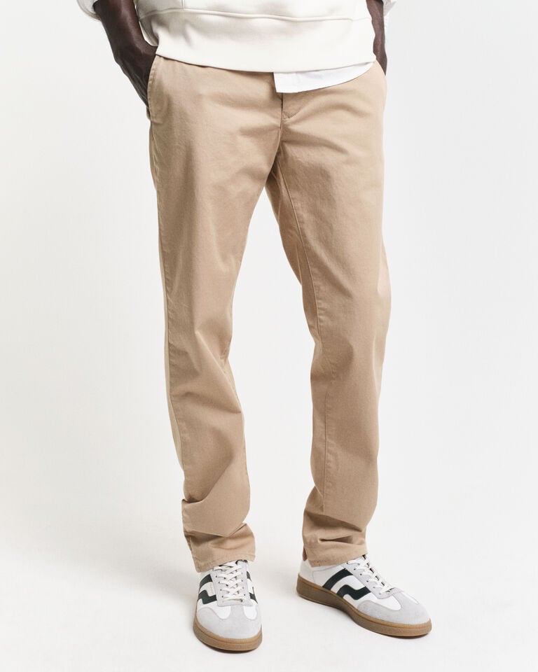 Gant Pantalones chinos Slim Fit de sarga Liquidación